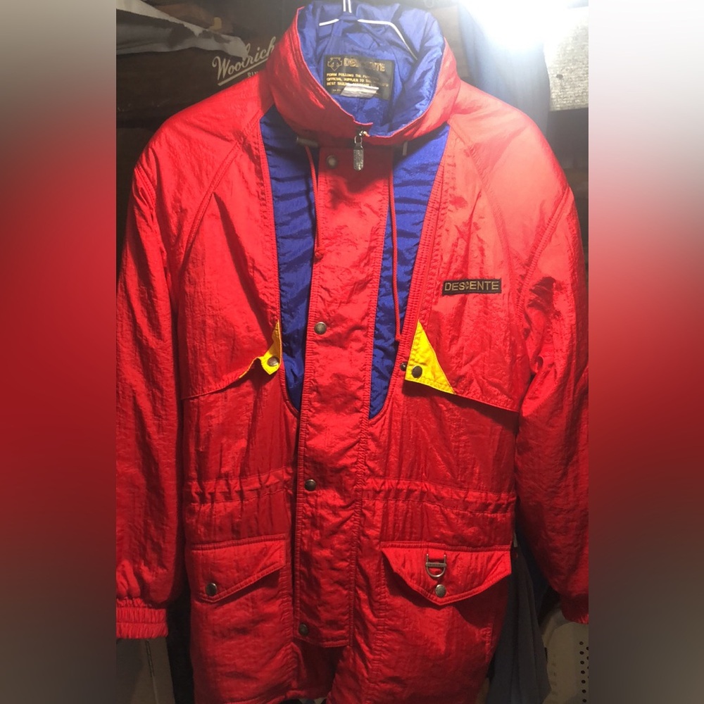 Vintage Retro Descente Ski Jacket